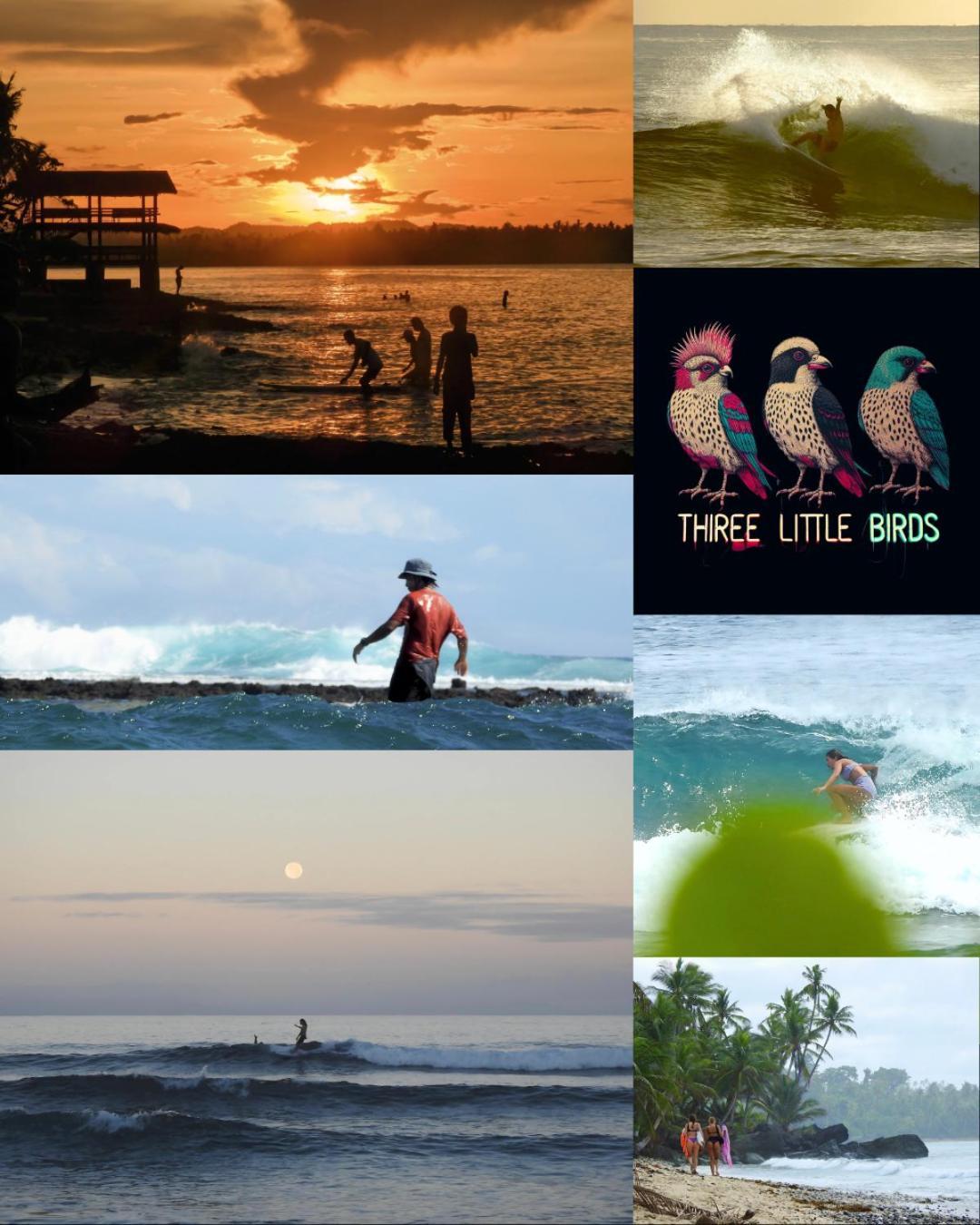 Three Little Birds Surf Hostel General Luna  Kültér fotó